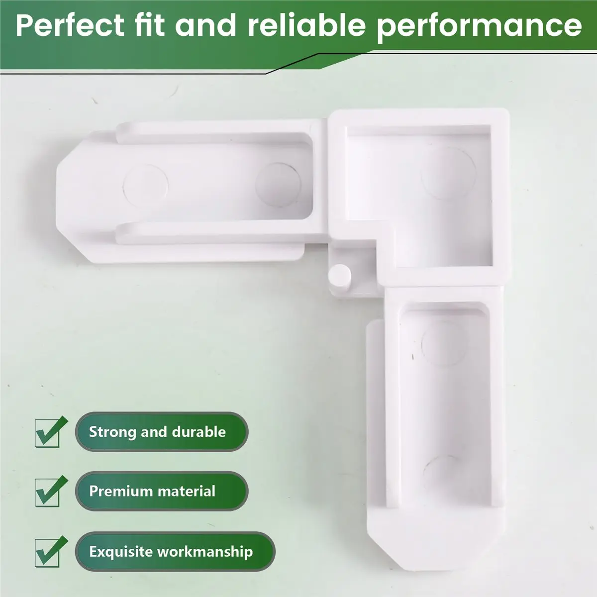 2026 New Tool 50pcs Window Screen Frame Corner Replacement Kit 5/16 in X 3/4 in for Various Window and Door