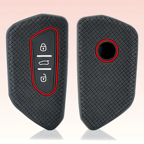 Car Key Fob Cover for VW Golf 8 MK8 ID.3 ID.4 Cupra Skoda Octavia A8 Seat Leon MK4 2020-2021 Remote Key Shell