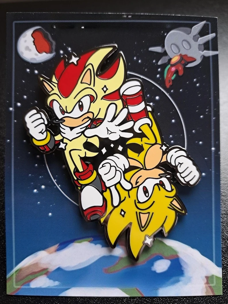 HEDGEHOG HEROES  Hard Enamel Pin