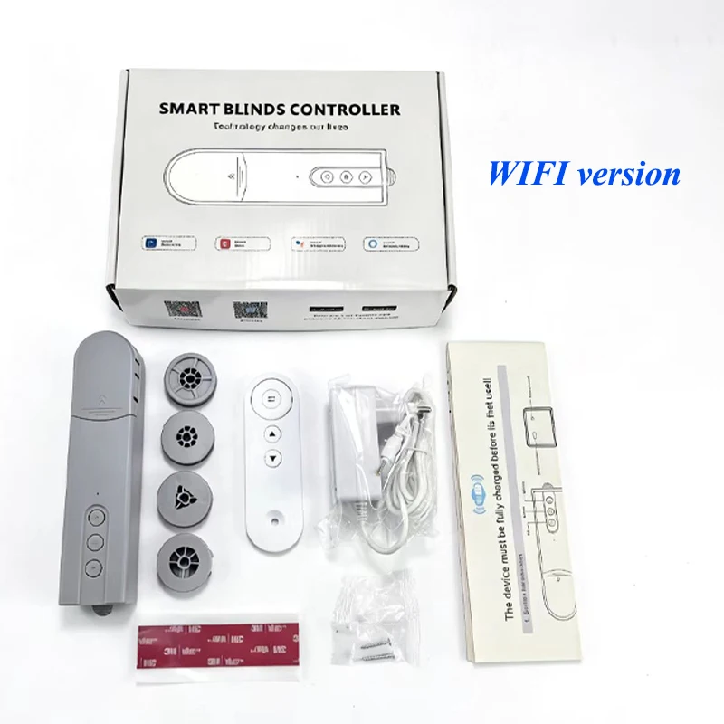 WLAN Smart Rollo-Motor Zigbee Elektrischer Vorhangantrieb mit RF-Fernbedienung Tuya APP-Steuerung Alexa Google Assistant Alice