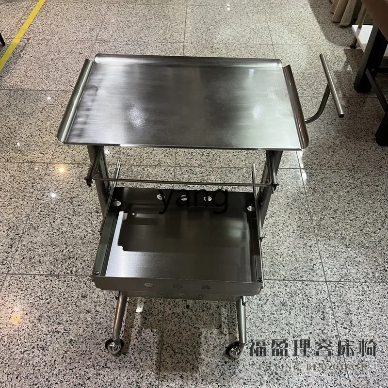 lmm barber shop hair stylist cart hair salon special cabinet stainless steel locker