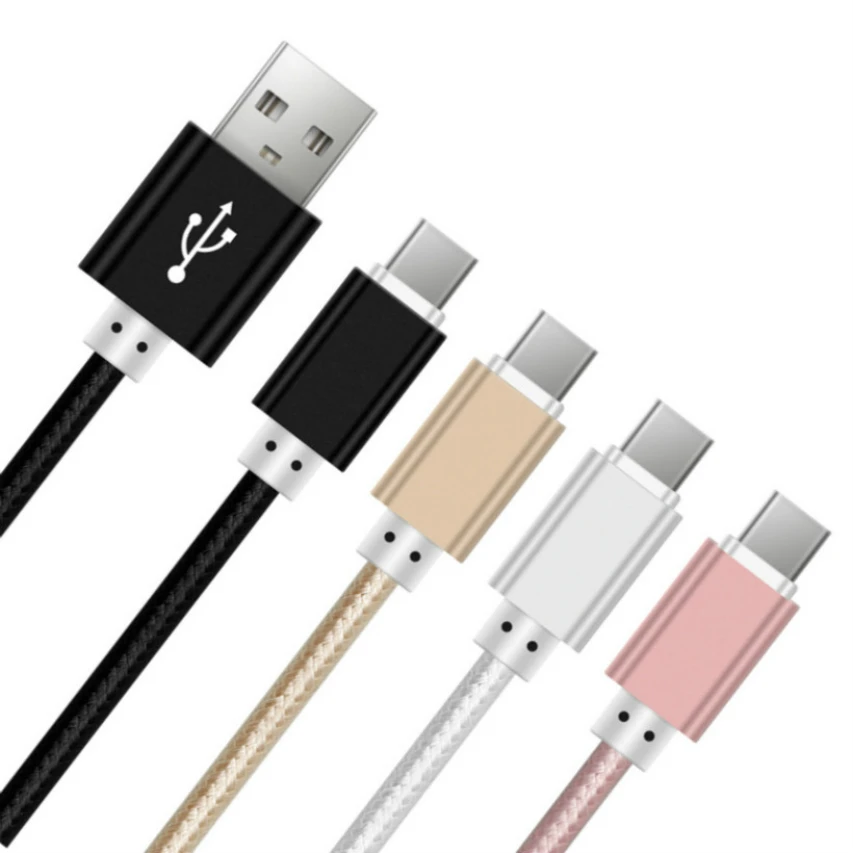 

Nylon Fast Charging Micro USB Type C Cable Data Charge Cord Wire For iPhone Samsung S9 S8 Huawei Xiaomi Phone Charger Cables