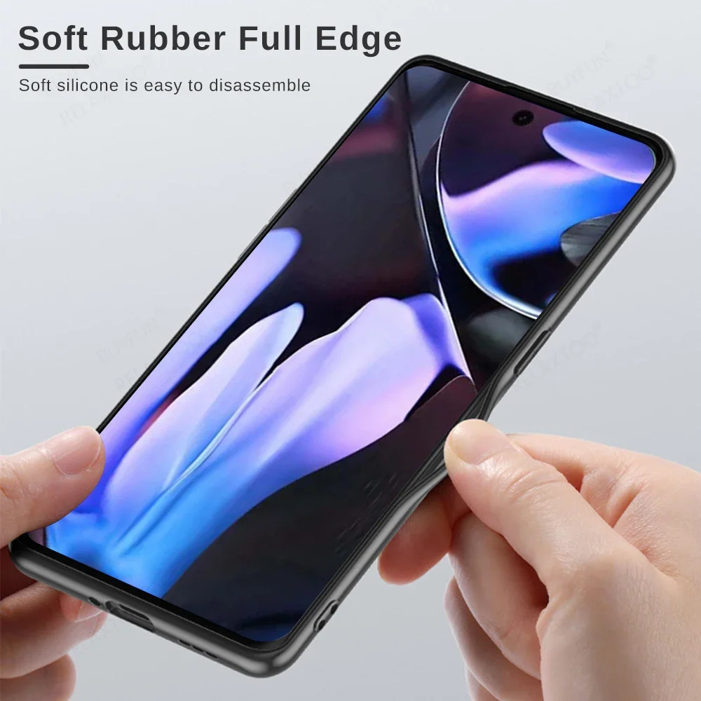Luxury Sheepskin Leather Case for Google Pixel 9 Pro XL 8 8A 7 7A 6 6A Pro 4G 5G Soft Camera Protect Bumper Silicone Phone Cover