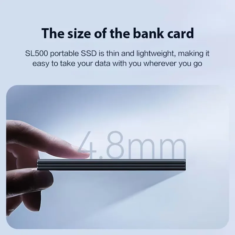 Lexar SL500 High-Speed Portable SSD USB3.2 Gen2X2 Read 2000MB/s Write 1800MB/s 500G 1T 2T 4T For PC/Camera/Phone/Game machine