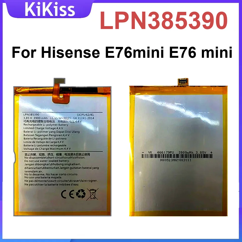Premium Rechargeable LPN385390 3900Mah Mobile Phone Battery For Hisense E76 Mini