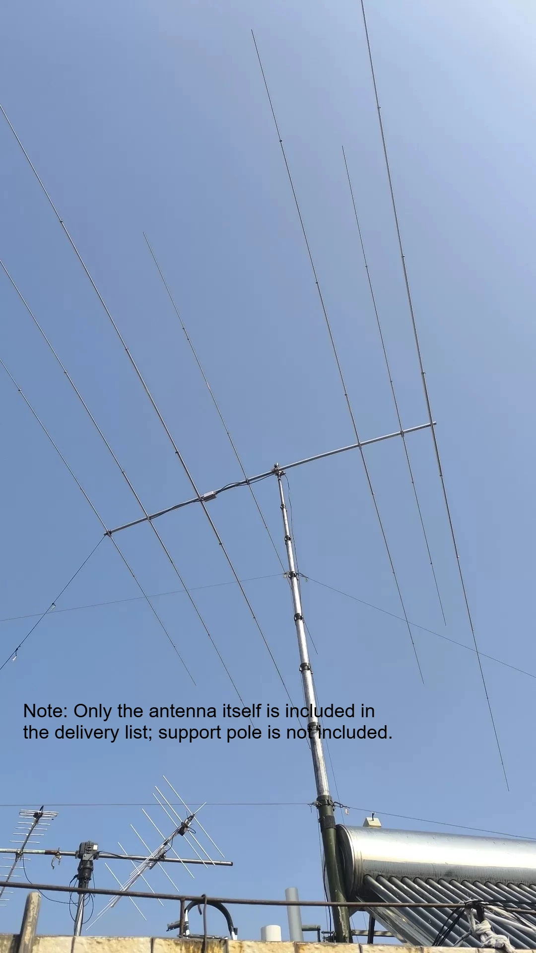 Shortwave antenna 3-band seven-unit Yagi antenna 10-15-20M full-size portable quick disassembly