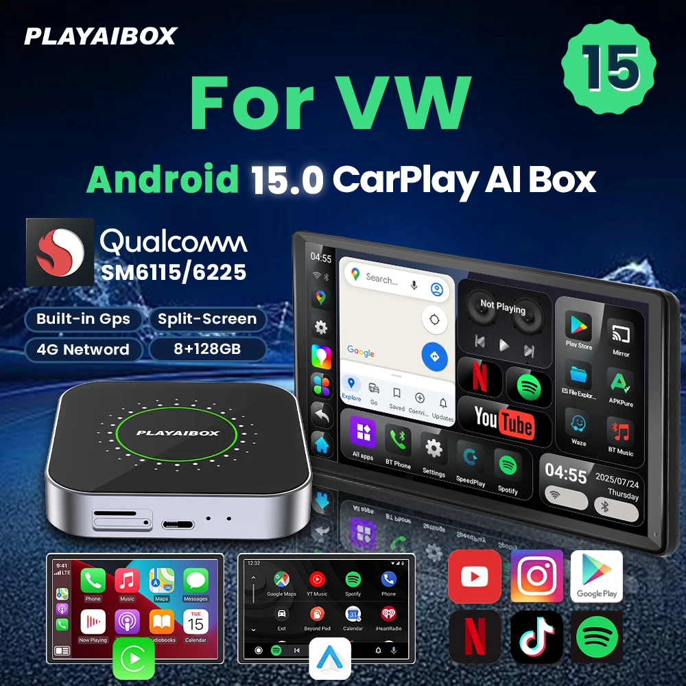 Le meilleur Ai Box Android 15 pour votre voiture une évaluation complète