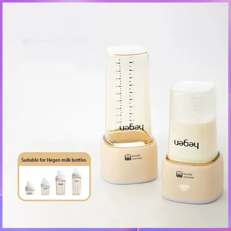 For Hegen/Pigeon Bottle Portable Wireless Baby Bottle Warmer USB Type-C Breast Milk Heater for Infant Outdoor Travel