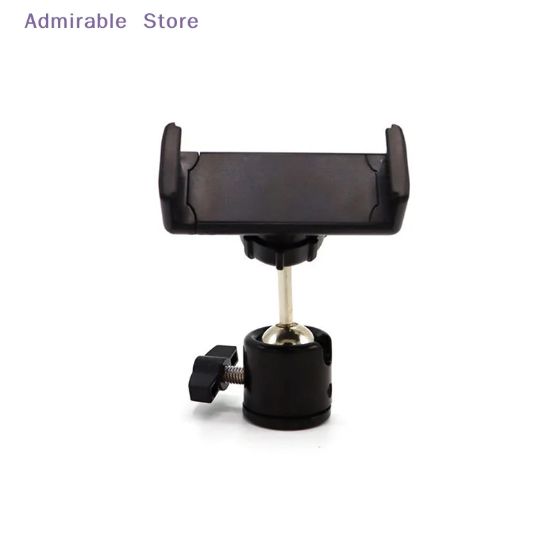 [W]Double Ball 360-degree Rotating Metal Tripod Mount Camera Mobile Phone Bracket Accessories Head Ball Adapter Cradle Ball Head