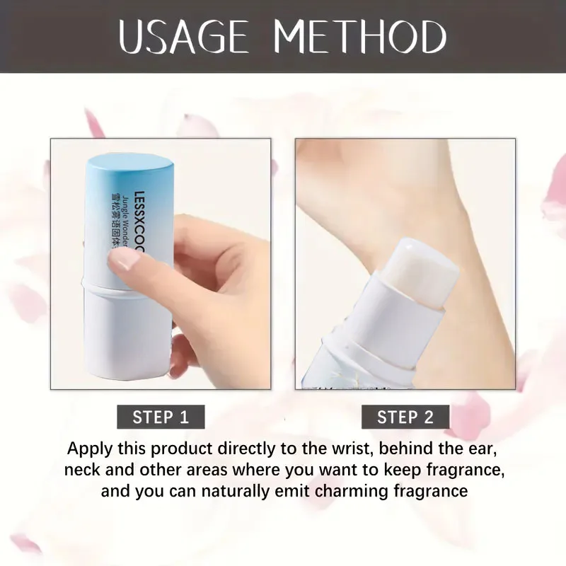 عطر صلب، بلسم صلب محمول، عطور تدوم طويلاً، بلسم صلب نسائي طازج وأنيق، هدايا رائحة الجسم للنساء