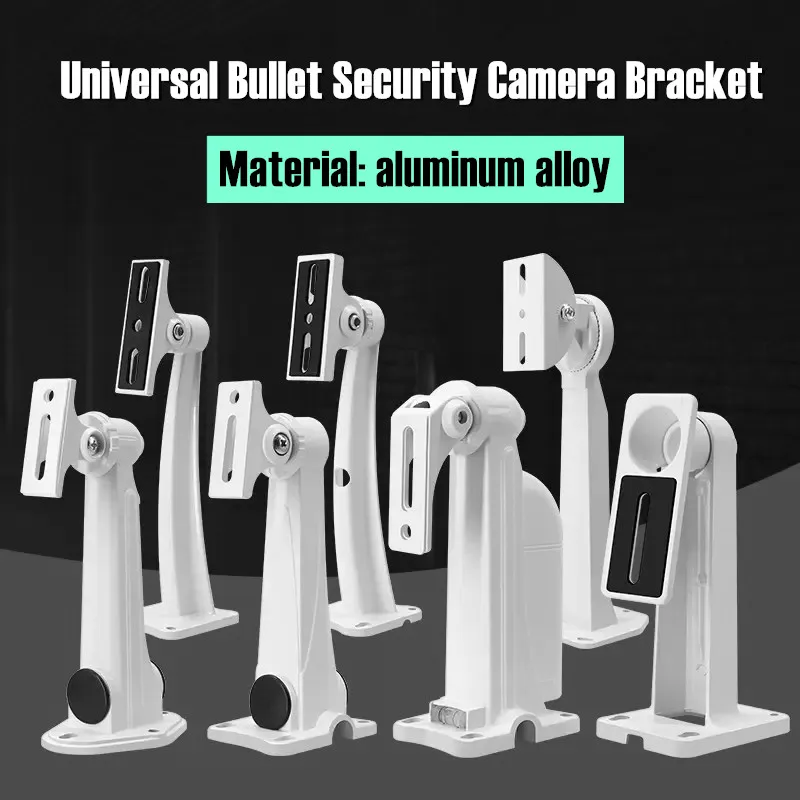 New Wall Ceiling Mounting Bracket 360 ° Rotation Adjustment Universal Gun Machine Security Surveillance CCTV Camera Holder Stand