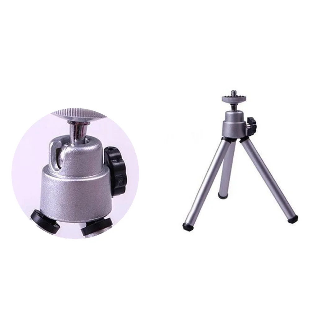 

Mini Adjustable Small Tripod Stand Lightweight Aluminum 3 Legs for Camera Phone Holder Phone Mount Accessory Tripod Stand