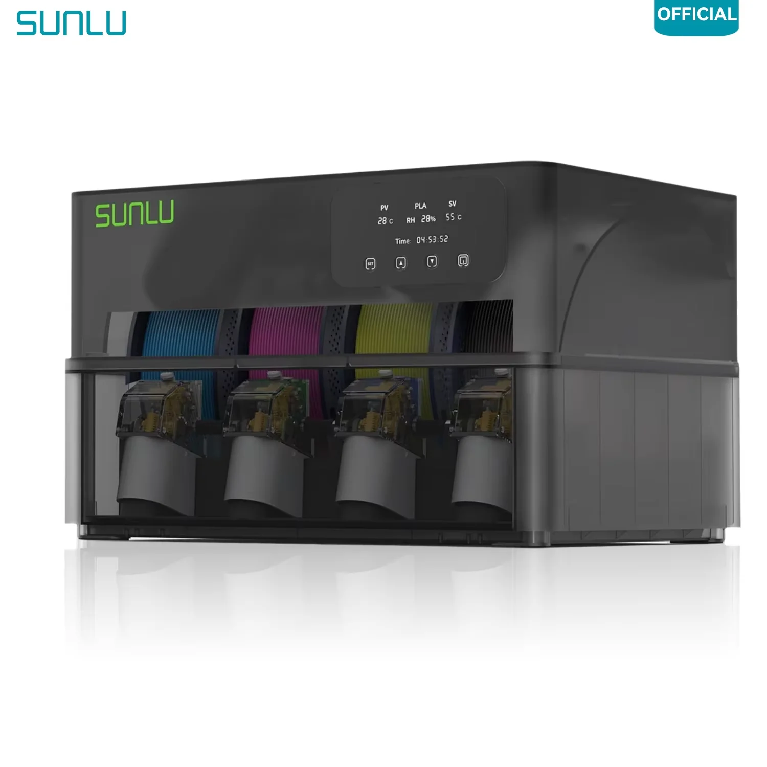 SUNLU AMS Heater voor Bambu Lab AMS Gen 1 maakt gelijktijdig printen & drogen mogelijk, slimme vochtigheidsregeling, snelle verwarming tot 70°C. ° C - afbeelding 2