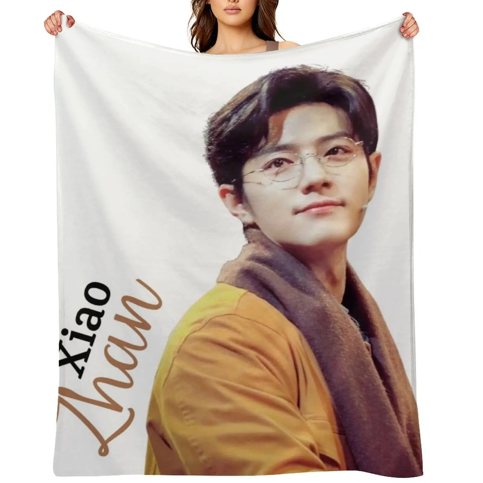 

Xiao Zhan Throw Blanket for babies halloween Summer Thins Blankets