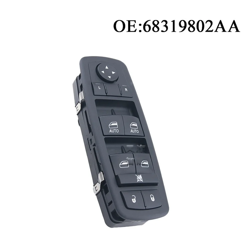 Power Window Button Master Window Switch Vehicle Specific Design Left Hand Drive Black Plastic Housing For Chrysler Vehicles