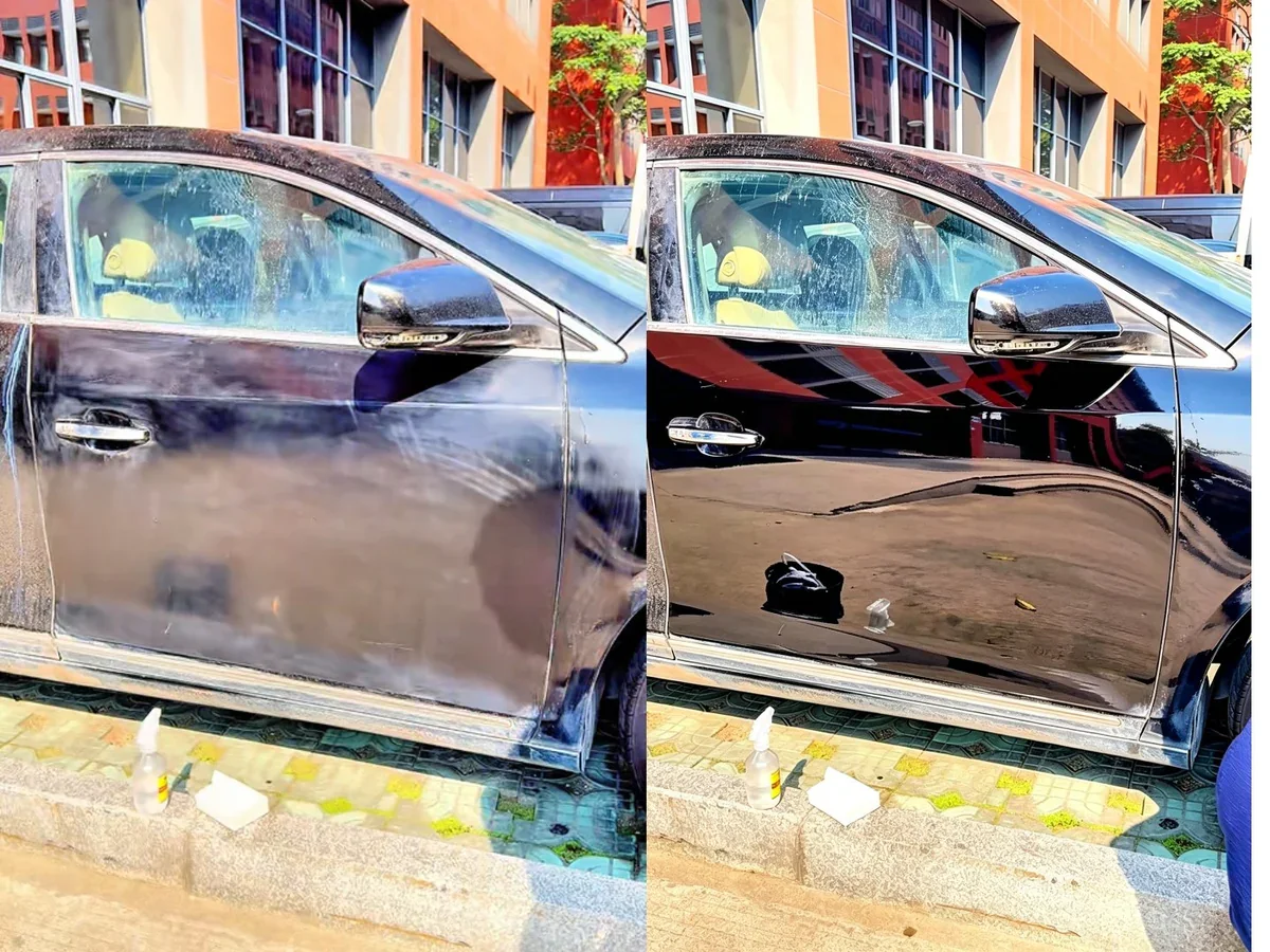 CAREEF 240ml Liquid Glass Coating: Restores Faded Paint, Reduces Swirl Marks, High-Gloss Protective Shield