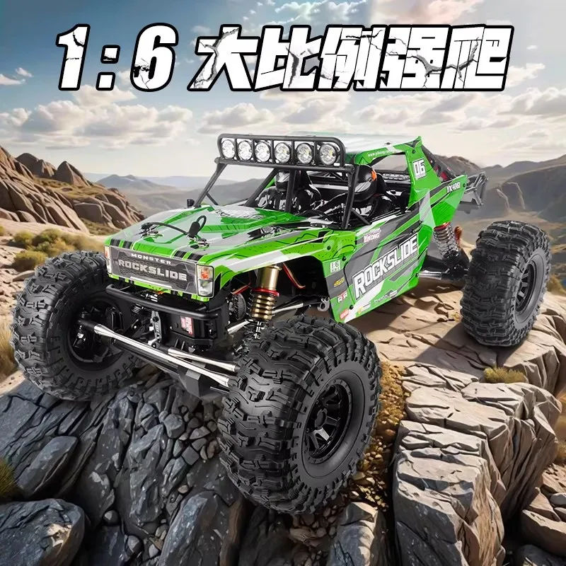 

Радиоуправляемая модель автомобиля Yikong YK4061 1:6 ROCK SLIDE Climbing Car, электрический внедорожник с низким центром тяжести