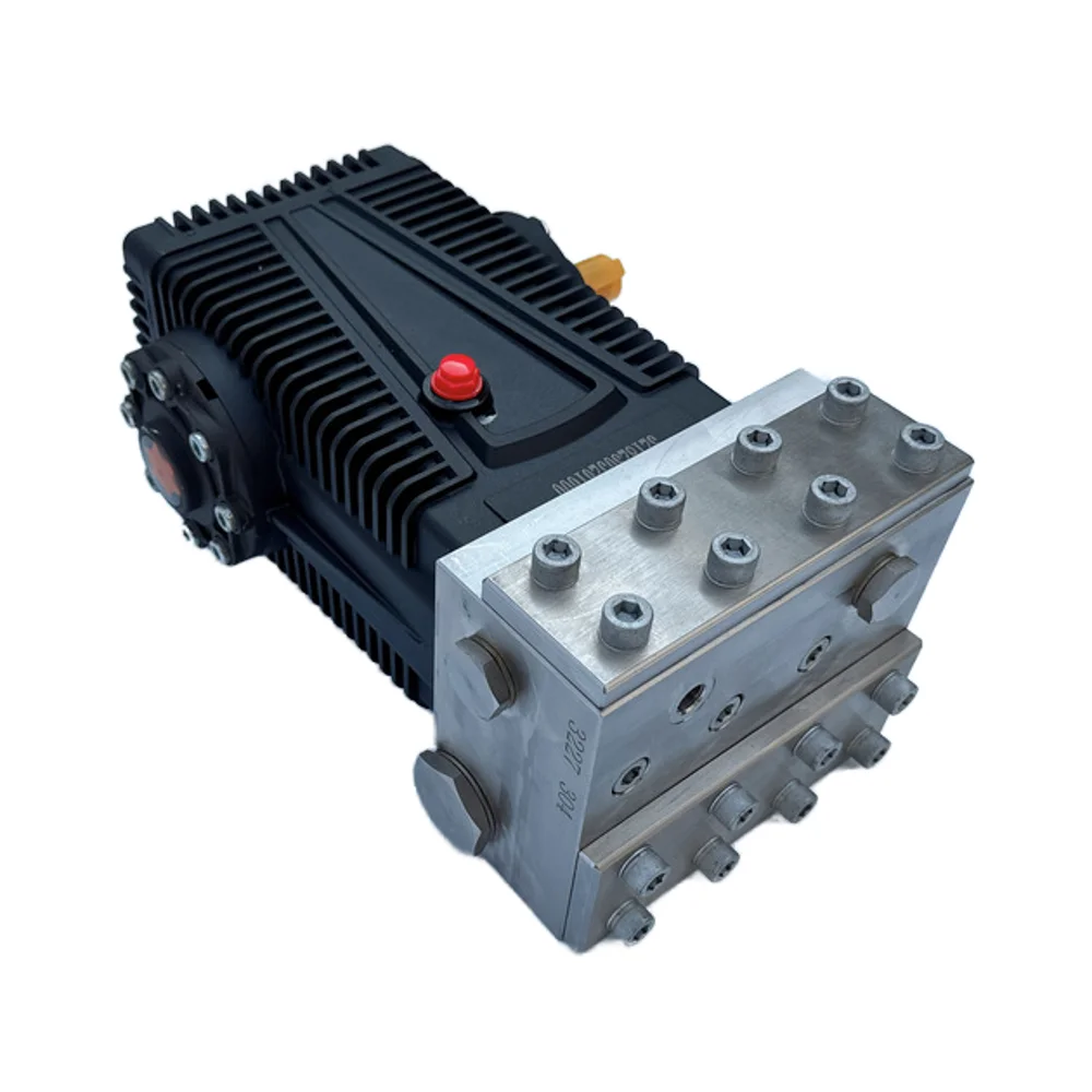 Industrial Triplex High Pressure Washer Street Sweeper Pressure Pump 43-90Lpm 0-220bar