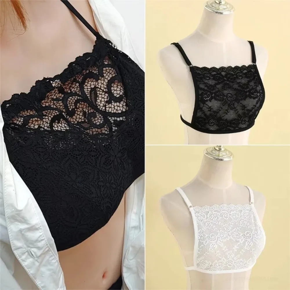 

Кружевной аксессуар с искусственным воротником, дышащая накладка, кружевная накидка, предотвращает экспозицию, предотвращает утечку света, противоскользящее нижнее белье