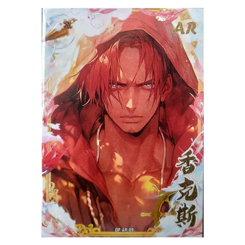 Anime ONE PIECE Rare AR Refraction Foil Ace Burukku Hancock Rob Lucci Sabo Sanji Toys for boys Collectible Card Birthday Present