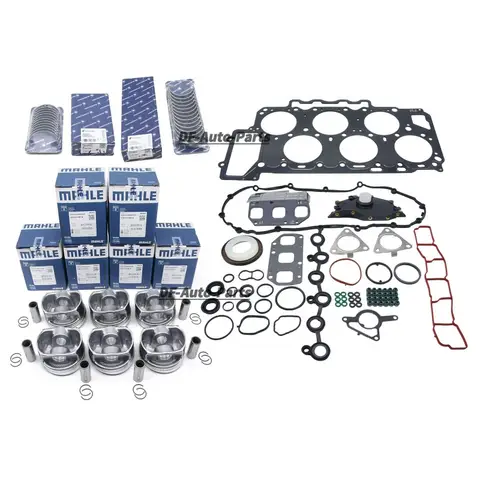 Engine Rebuilding Overhaul Pistons Timing Chain Kit For Porsche VW Audi 3.6 VR6