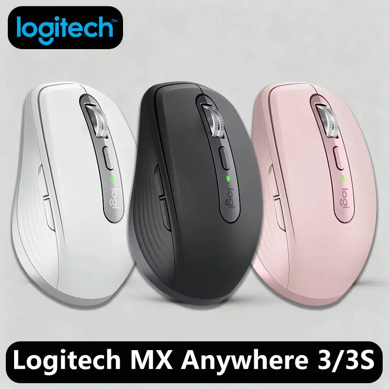 

Logitech MX Anywhere 3S Wireless, MagSpeed Wheel, Logi Bolt, Recycled Material, Office Essential