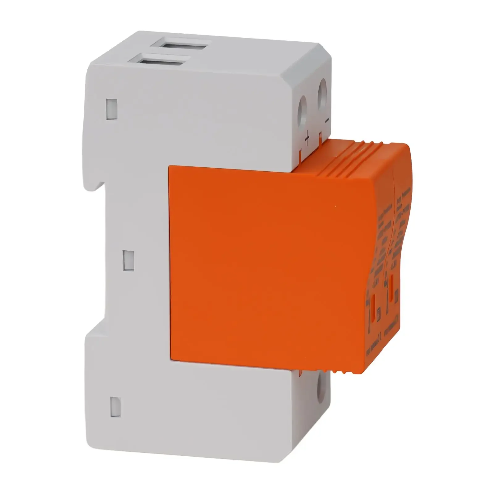 

Protection DC Surge Protection High Fire Resistance Rail Mounting Surge Protection 2P DC500V For PV Circuit Breakers