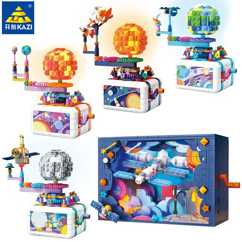 

Kaizhi The Solar System Building Dream Star Palace Is A Children's Piecetogether Building Block Brick Toy Decoration Joytoy Gift