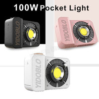 Yidoblo ZC-100 100W COB LED Light Photography Lighting Pocket Light with Tripod for Outdoor Photo Video Shooting