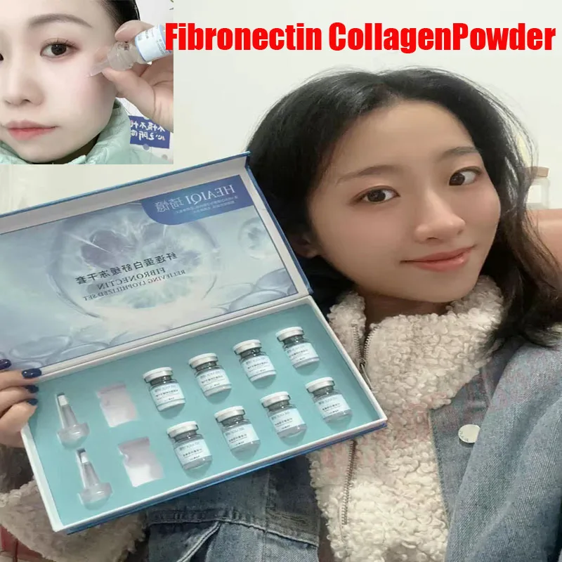 

Korea Collagen Fibronectin Polypeptide Collagen Filling Powder Serum Face Cream Moisturizing Nourishing Beauty Skin Product