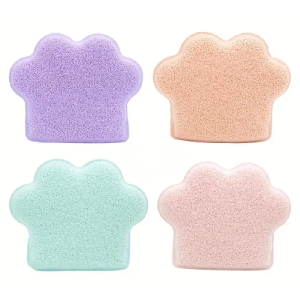 إسفنجة تنظيف الوجه للمنزل والسفر ، تحمل موديل تنظيف عميق قابل لإعادة الاستخدام ، جديد ، 1 ، 4 ،