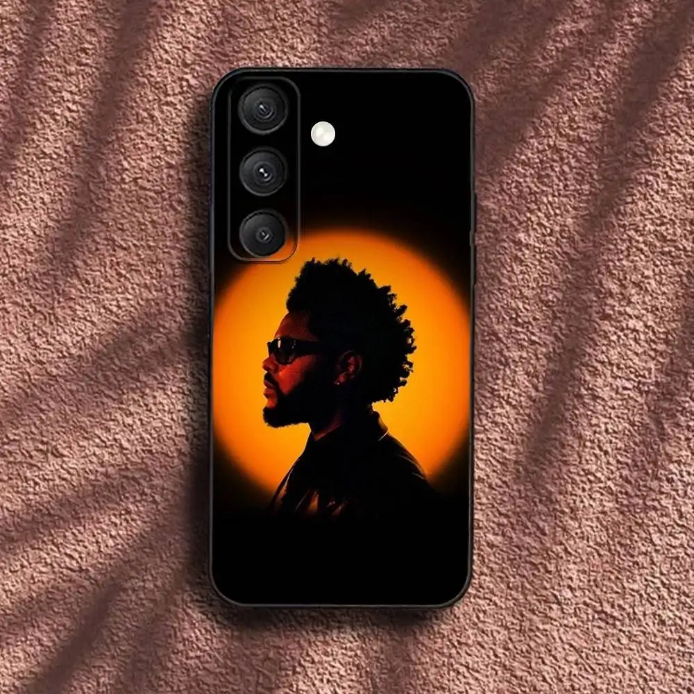 حافظة هاتف The Weeknd X-XO لهاتف سامسونج S25، S24، S23، S22، S21، S20، S10، Ultra، Plus، Lite، FE، غطاء أسود من السيليكون الناعم #4