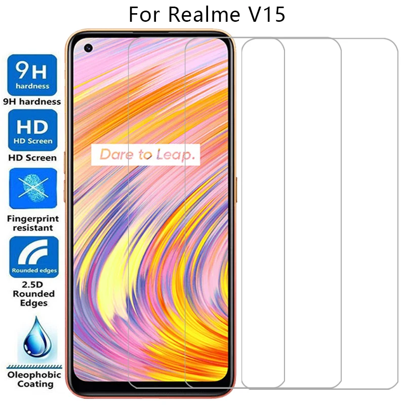 Закаленное стекло для телефона Realme v15 чехол на Realmev15 v 15 15v 5g задняя крышка 360 Realmi reali relme reame ralme real me mi