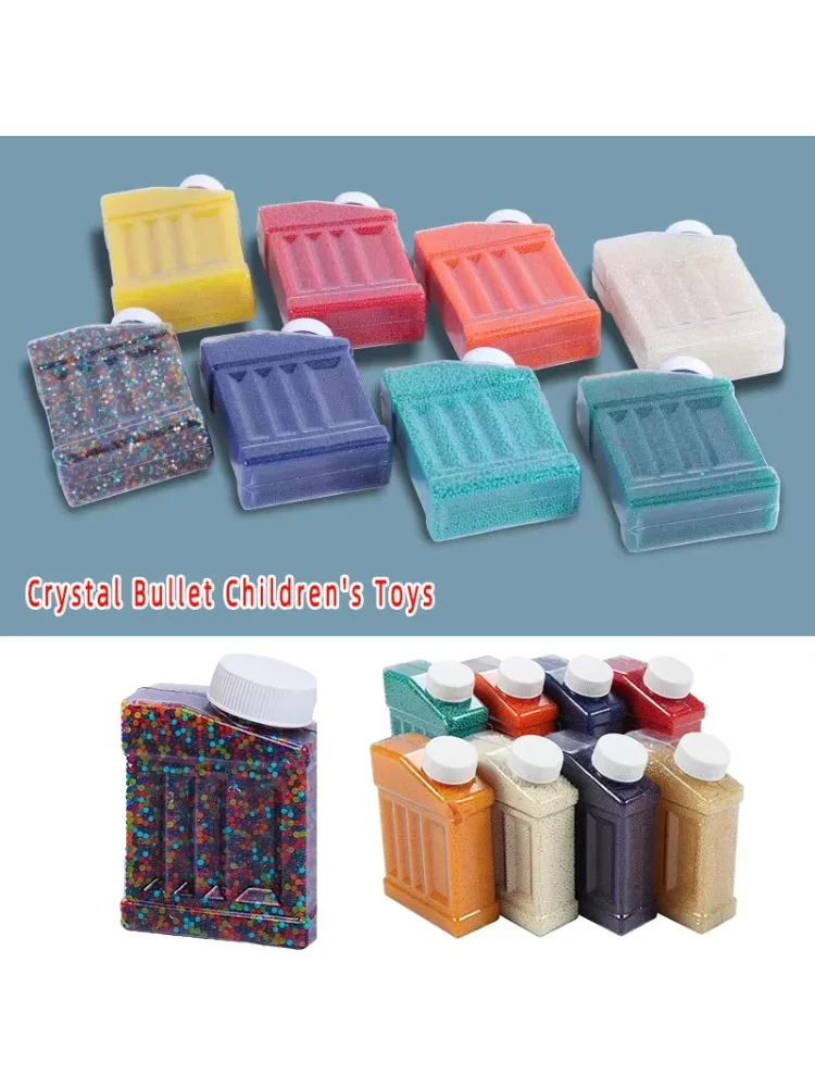 HOTCrystal Glina Kulki Zabawki dla Dzieci Gleba Koraliki Wodne Błoto Dekoracje Ślubne Kule Wodne do Uprawy Wymiana Blaster Kulki DIY