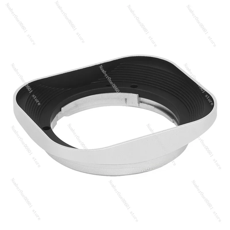 Suitable for Fuji XF 35mm f2 Lens Hood XF 23mm F2 Dragon Lens with Metal Square Cover