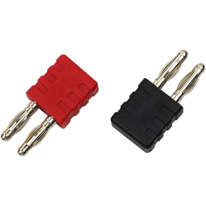 Pure copper 4mm 2-way short-circuit banana plug UK terminal current short-circuit plug lantern head spacing 8mm