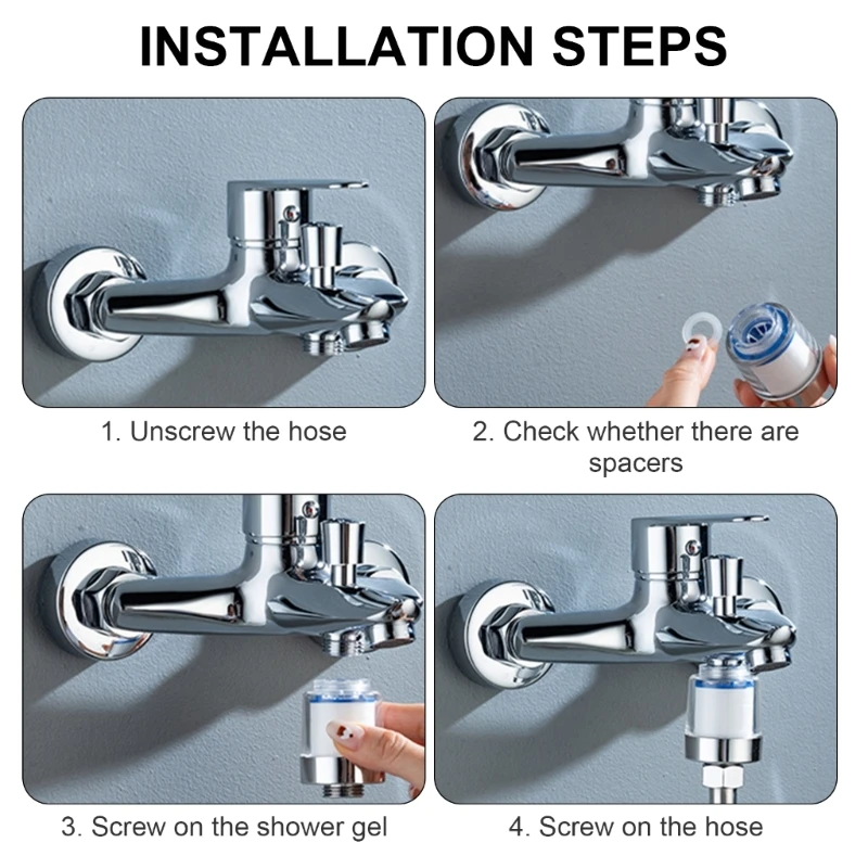 Electric Water Heater Inlet Filter Water Outlet Purifiers PP Cotton Cartridge