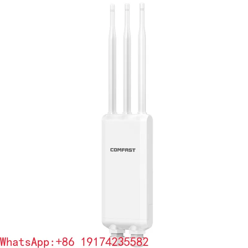 Comfast ac1300 roteador à prova de intempéries de alta potência wifi longo alcance 2.4g/5g 24v poe gigabit roteador ponto de acesso sem fio ao ar livre