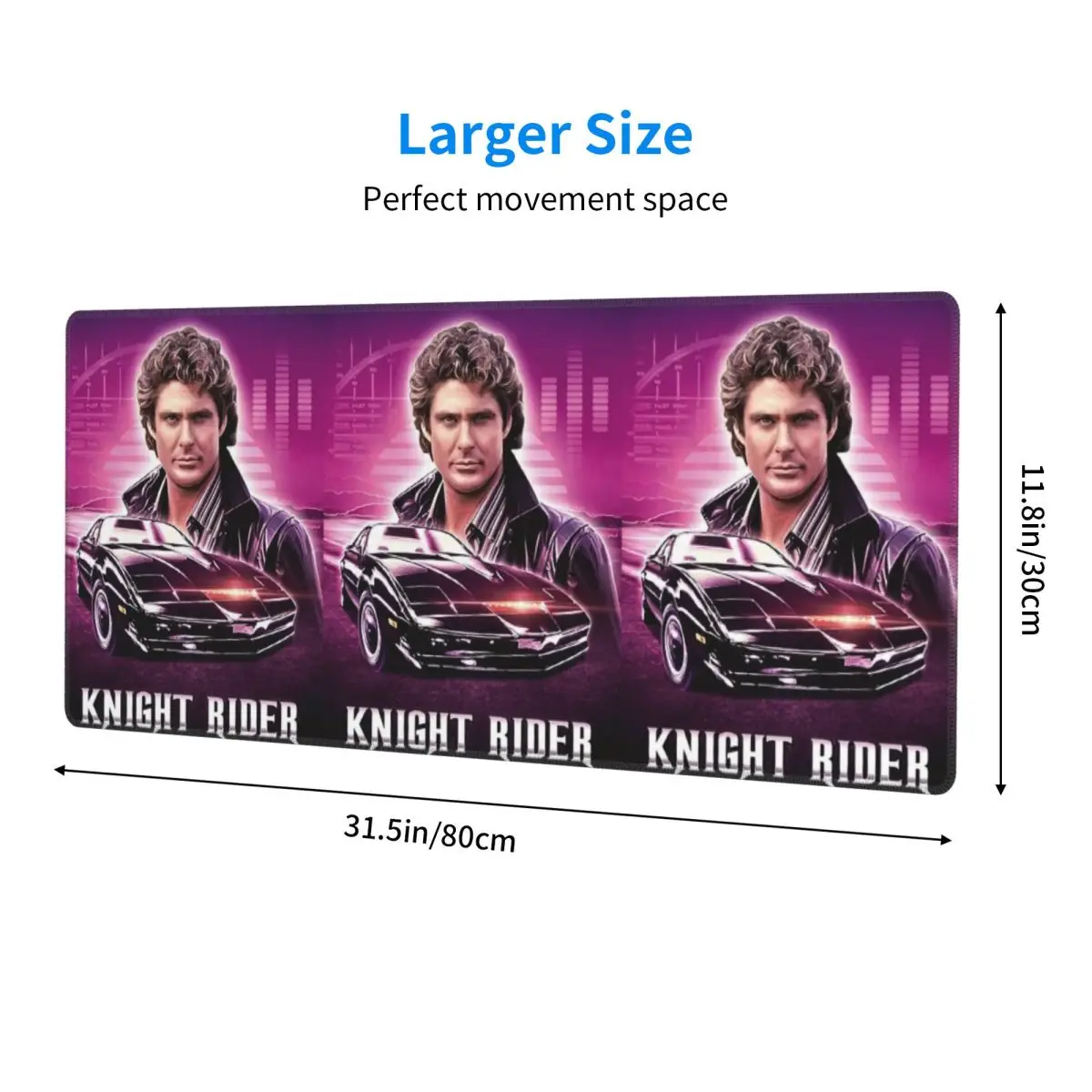Large Mouse Pad Knight Rider Action Tv Series Gamer PC Laptop Mats Keyboard Carpet Computer Gaming Office Accessories Desk Mat