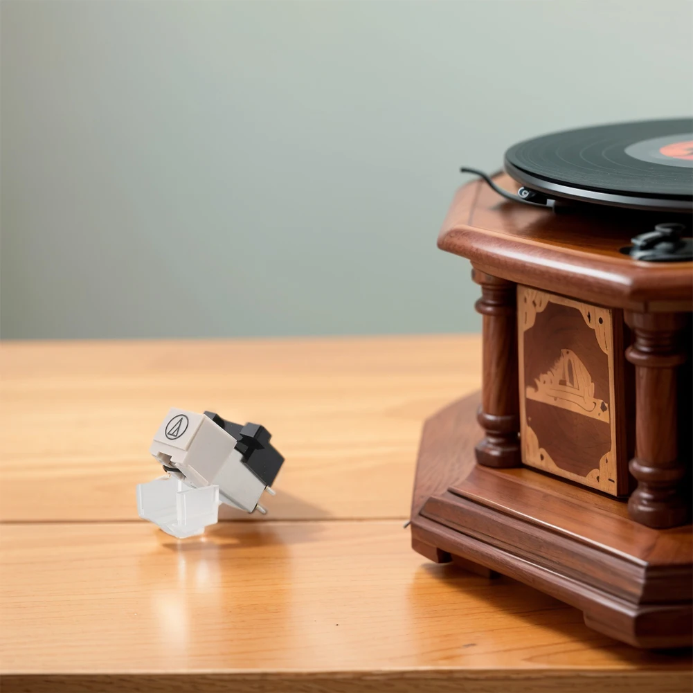 AT3600L Stylus Magnetik untuk Turntable, Jarum Berlian, Stylus Magnetik untuk Pemutar Vinyl Audio-Technica