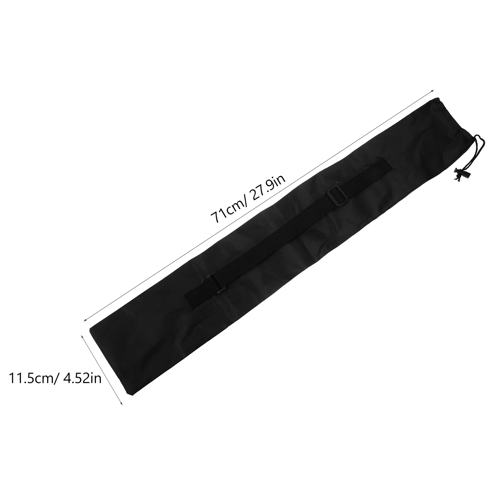 في الهواء الطلق الرحلات القطب حمل حقيبة سعة كبيرة مقاوم للماء أكسفورد القماش حزام تصميم المشي لمسافات طويلة القطب حامل قصب حقيبة #4