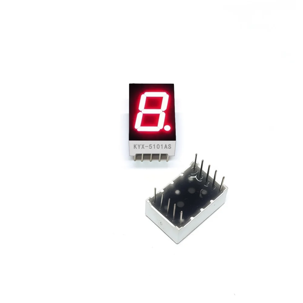 10PCS 0.5-inch 1-digit numeric tube 12.7mmX19mm digital display 