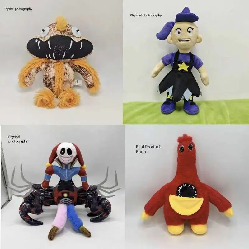 

New Horror Game 5: Giblet Chum Chompkins Plush Dolls,‌The Prototype , Lily Lovebras Plush Toys, Children's Festival Gifts