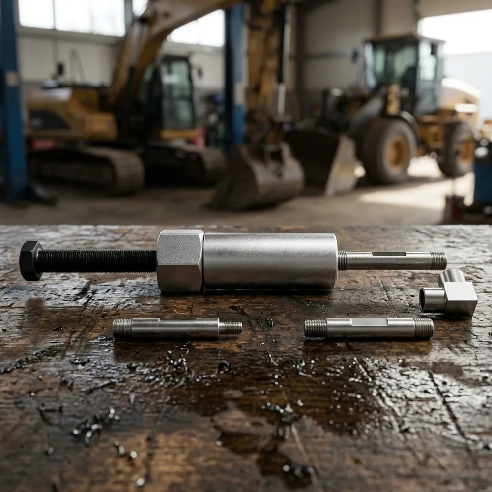 For Excavator Maintenance Spiral Pressure Tool Grease Fitting Cleaner for No Disassembly Needed Spiral Pressure Structure