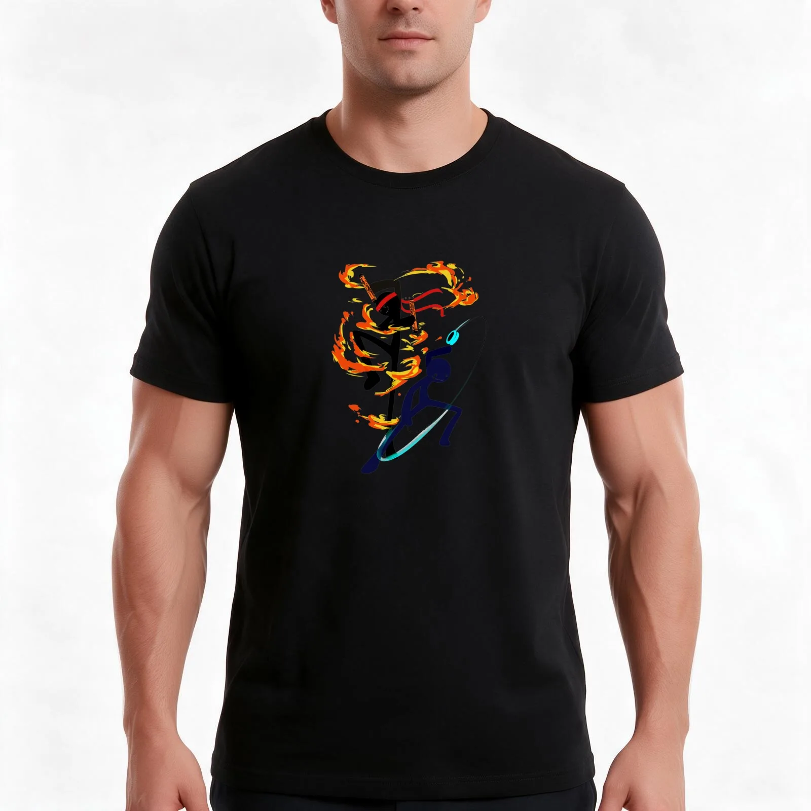 alan becker T-Shirt Summer Casual Cotton Tee Oversized Streetwear Tops Vintage Graphic Print Loose Fit Short Sleeve