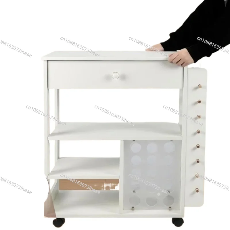 Organizer and storage cart, multifunctional rolling cart, machine compatible and popular