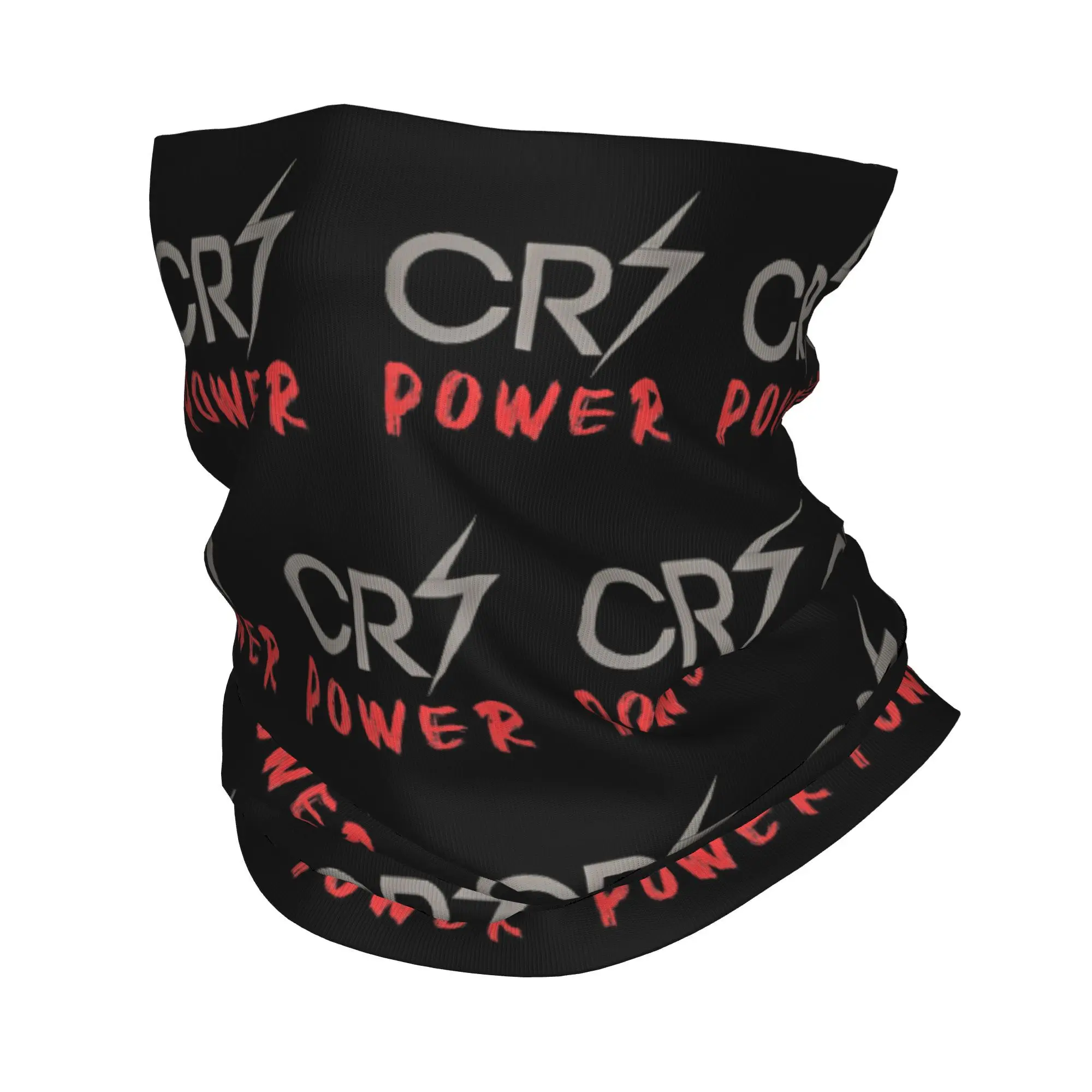 CR7 Power Ronaldo Sport Bandana Neck Gaiter Printed  Balaclavas Mask Scarf Multifunctional Cycling Riding Unisex Adult Washable