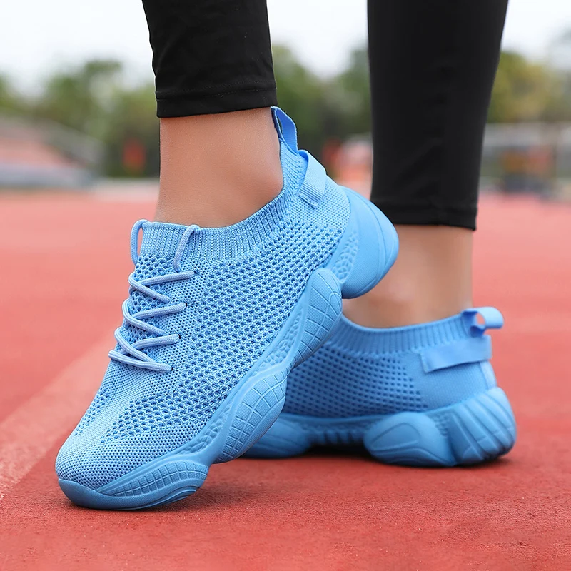 Women Casual Shoes Fashion Breathable Walking Mesh Platform Sneakers Shoes for Women 2024 Gym Vulcanized Shoes Female Footwear