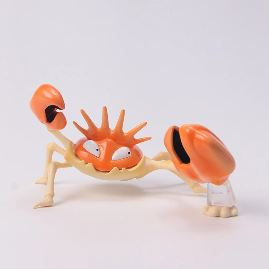 Anime Pokemonzd 0099 Figure Kingler Figures Pokemon Action Figure 8cm Pvc Collection Model Toys Gifts in Stock