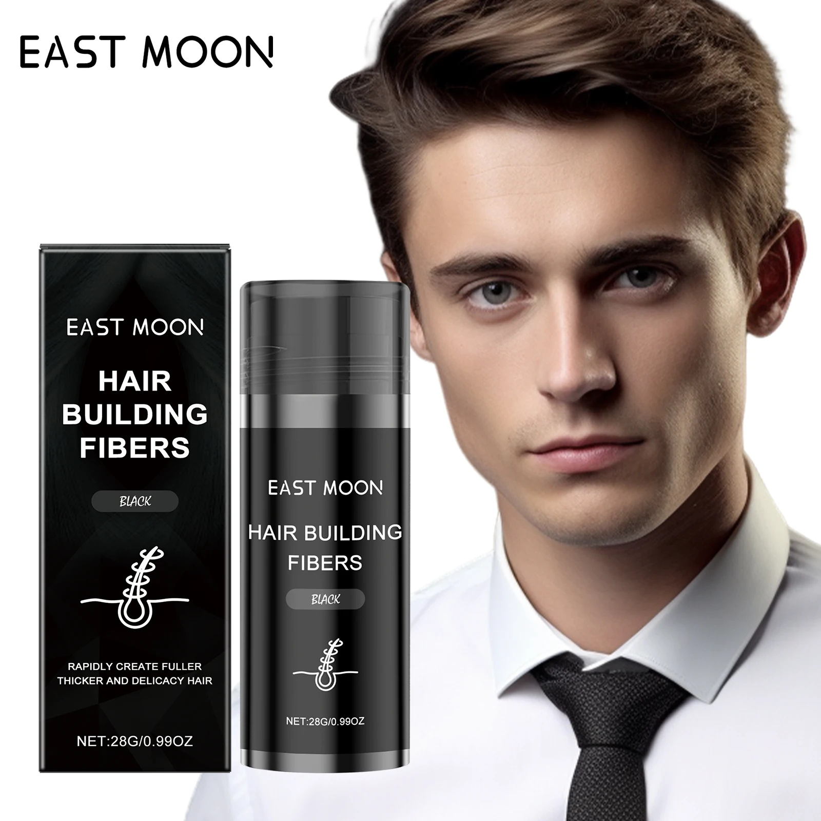 

Витамин Е, черный порошок для придания объема волосам, пудра для придания пышности, мгновенно увеличивает объем волос, стойкая укладка для мужчин и женщин.